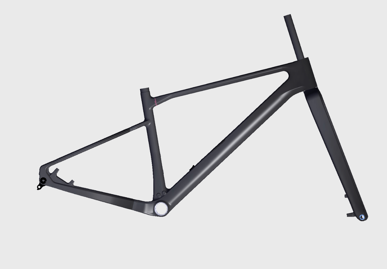 mountainbike rahmen carbon 32er Carbon Hardtail MTB-Rahmen – TIDEACEBIKE