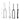 black matte carbon mountain bike forks
