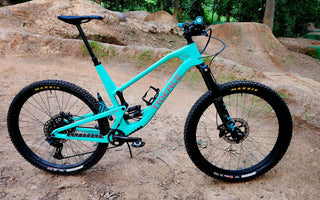 carbon full suspension bike frame