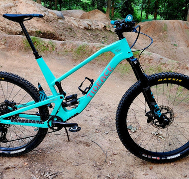carbon full suspension bike frame