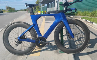 carbon time trail bike frame