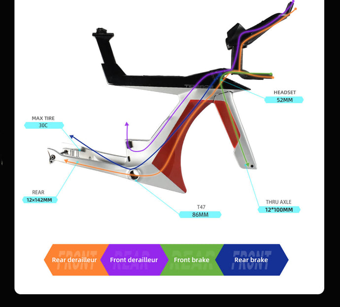 triathlon bike frame
