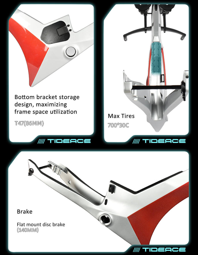 carbon TT bike frame