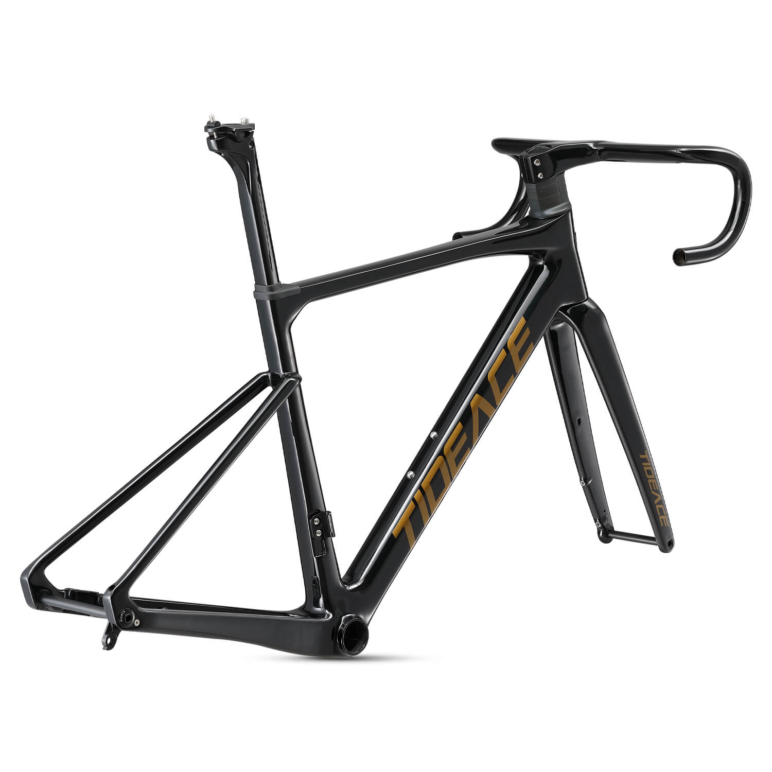 700C Toray Carbon Fiber Disc Brake Road Racing Bike Frames – TIDEACEBIKE