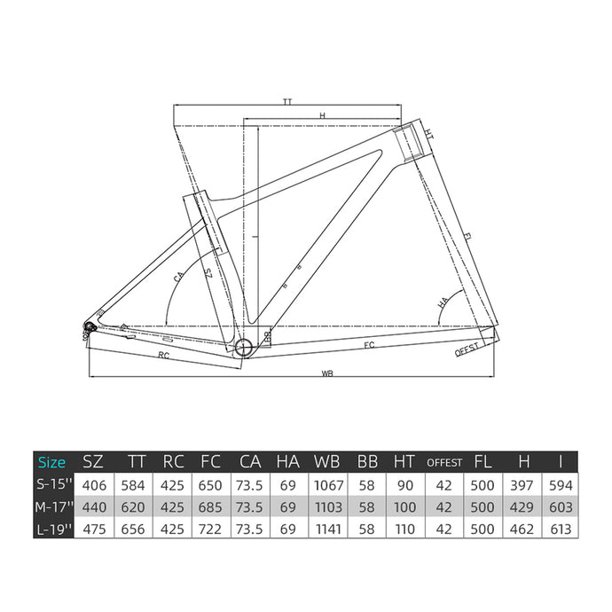 carbon 29er boost bike frames