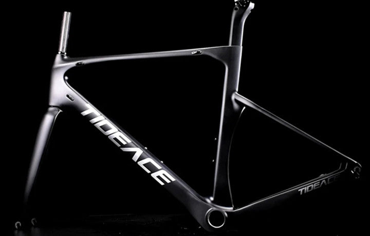 carbon disc brake frame UD glossy