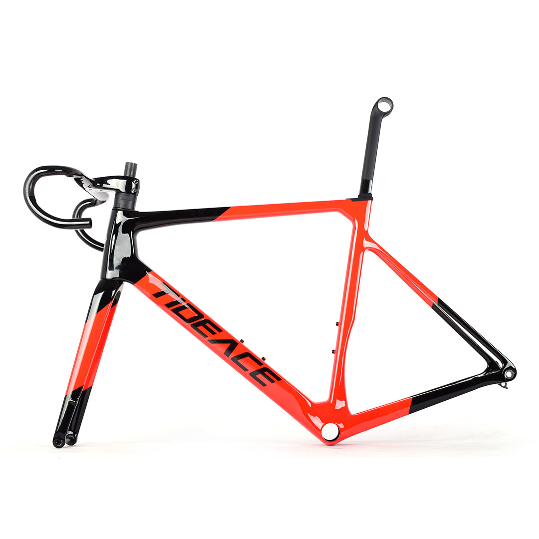 red cheap carbon bike frame