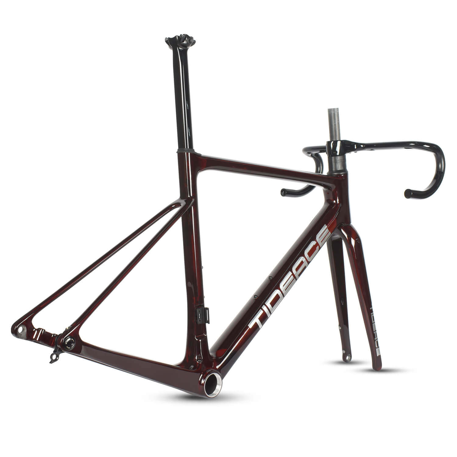 700C Toray Carbon Fiber Disc Brake Road Racing Bike Frames – TIDEACEBIKE