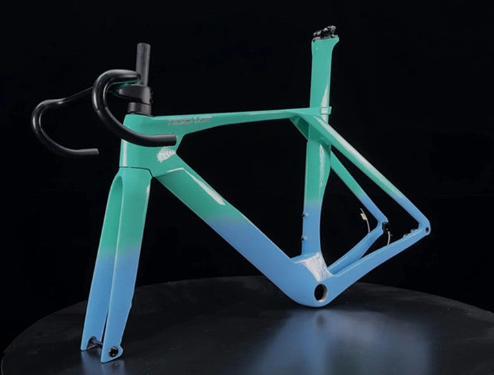 Full Carbon Fiber FM-CR068 Aerodynamic Road Racing Bike Frames 700*32C ...