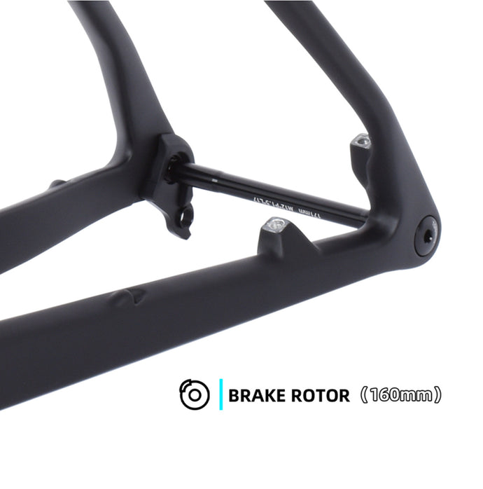 29er Boost 12*148mm Vollcarbon-Mountainbike-Rahmen BB92 – TIDEACEBIKE