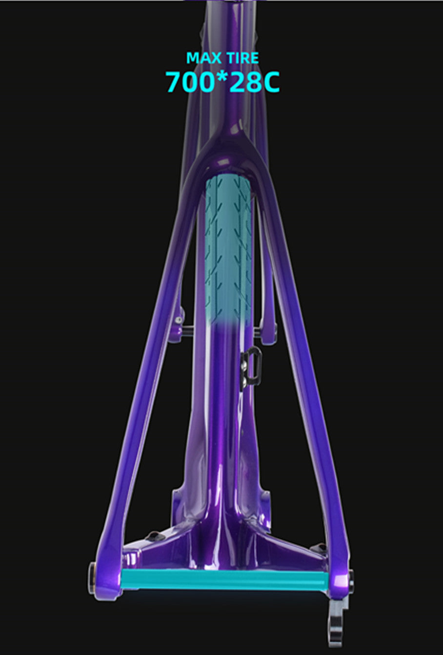 China Factory Full Carbon Fiber FM-R185 700*28C Road Bike Frame T47 ...