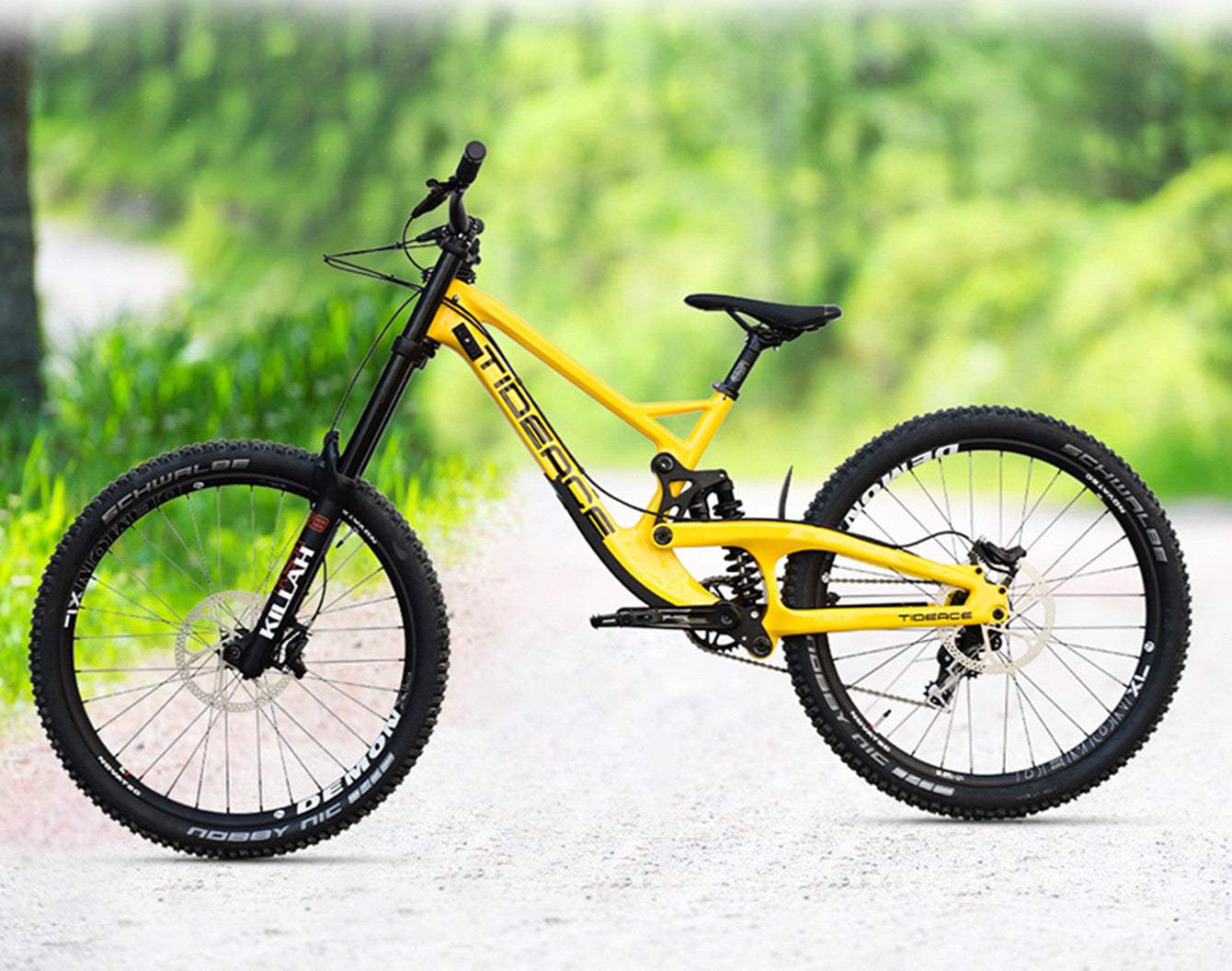 Downhill Fat Bike Full Carbon FM-DH966 Downhill Suspension Bike