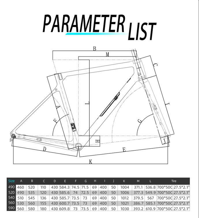 T1000 Carbon Gravel Bike Frames 700*47C Super Light – TIDEACEBIKE