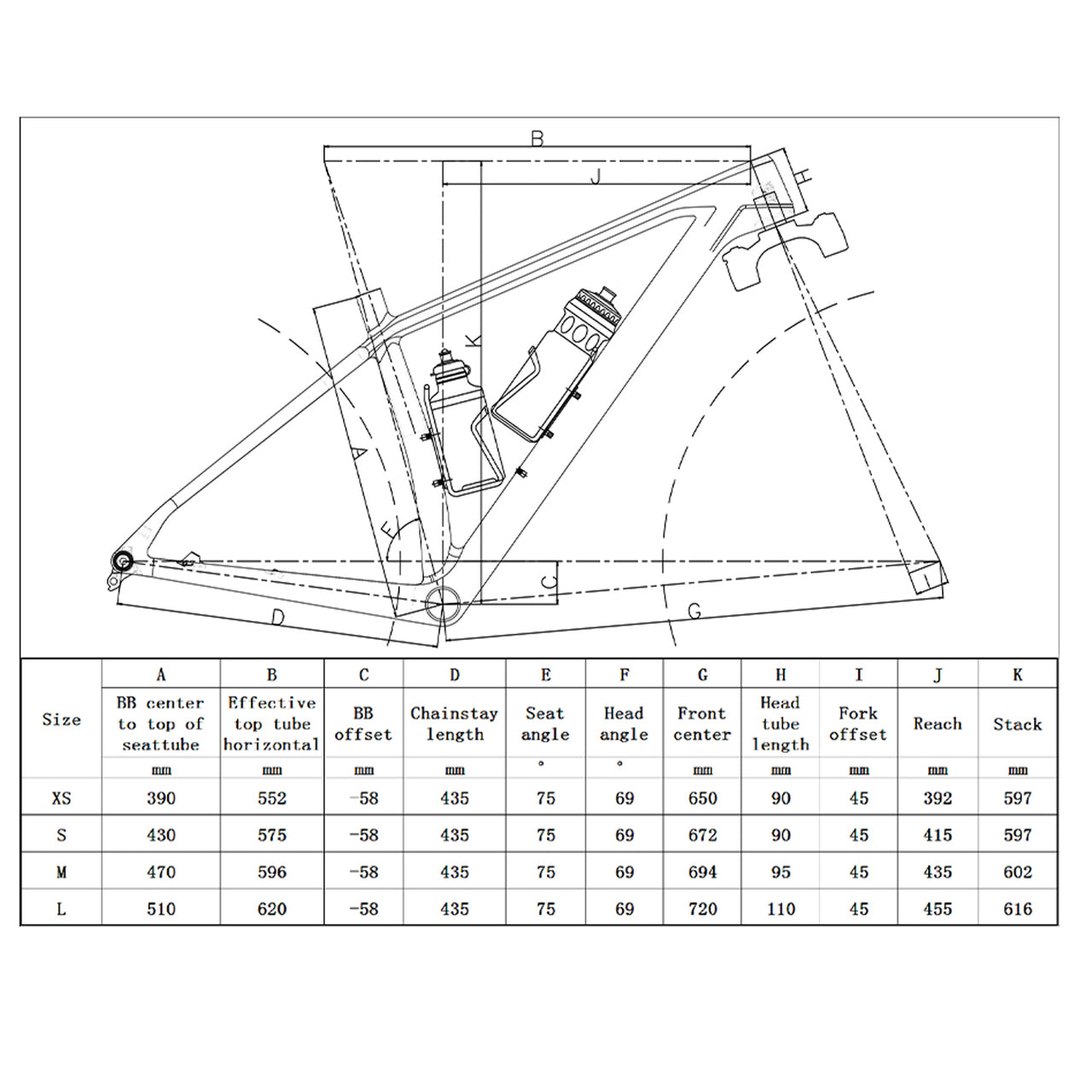 29er Boost 12*148mm Full Carbon Fiber Rigid Mountain Bike Frame BB92 ...