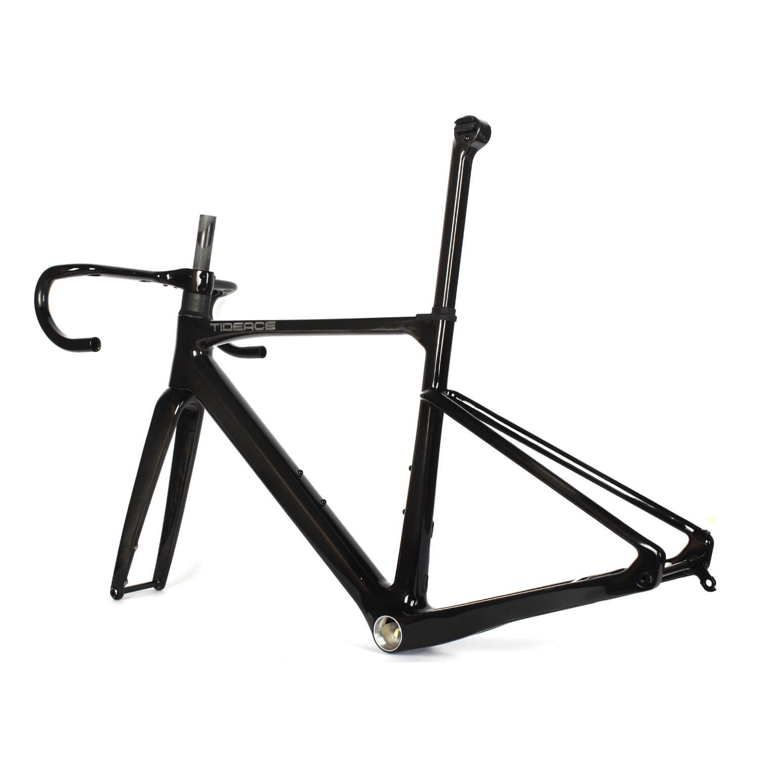Ultra Light Carbon Road Bike Frame Disc Brake All Internal Cable Bikes ...