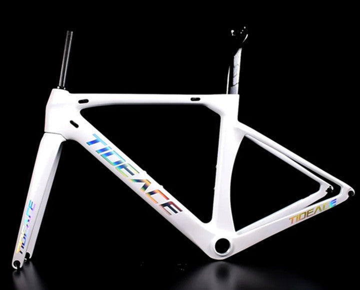 silver road bike frames